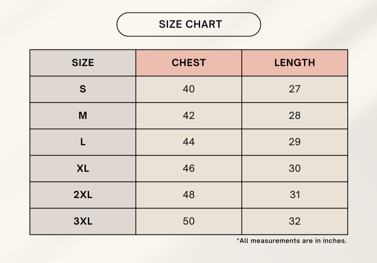 Color_Size Chart