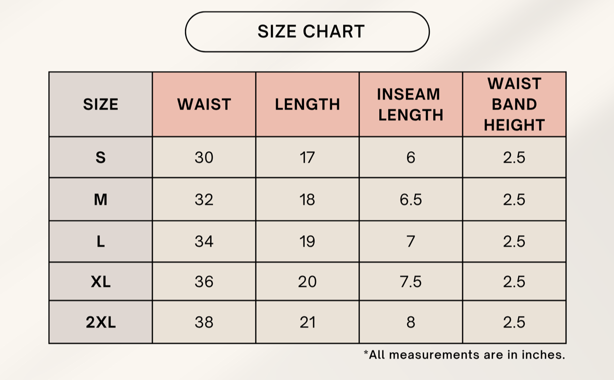 Color_Size Chart