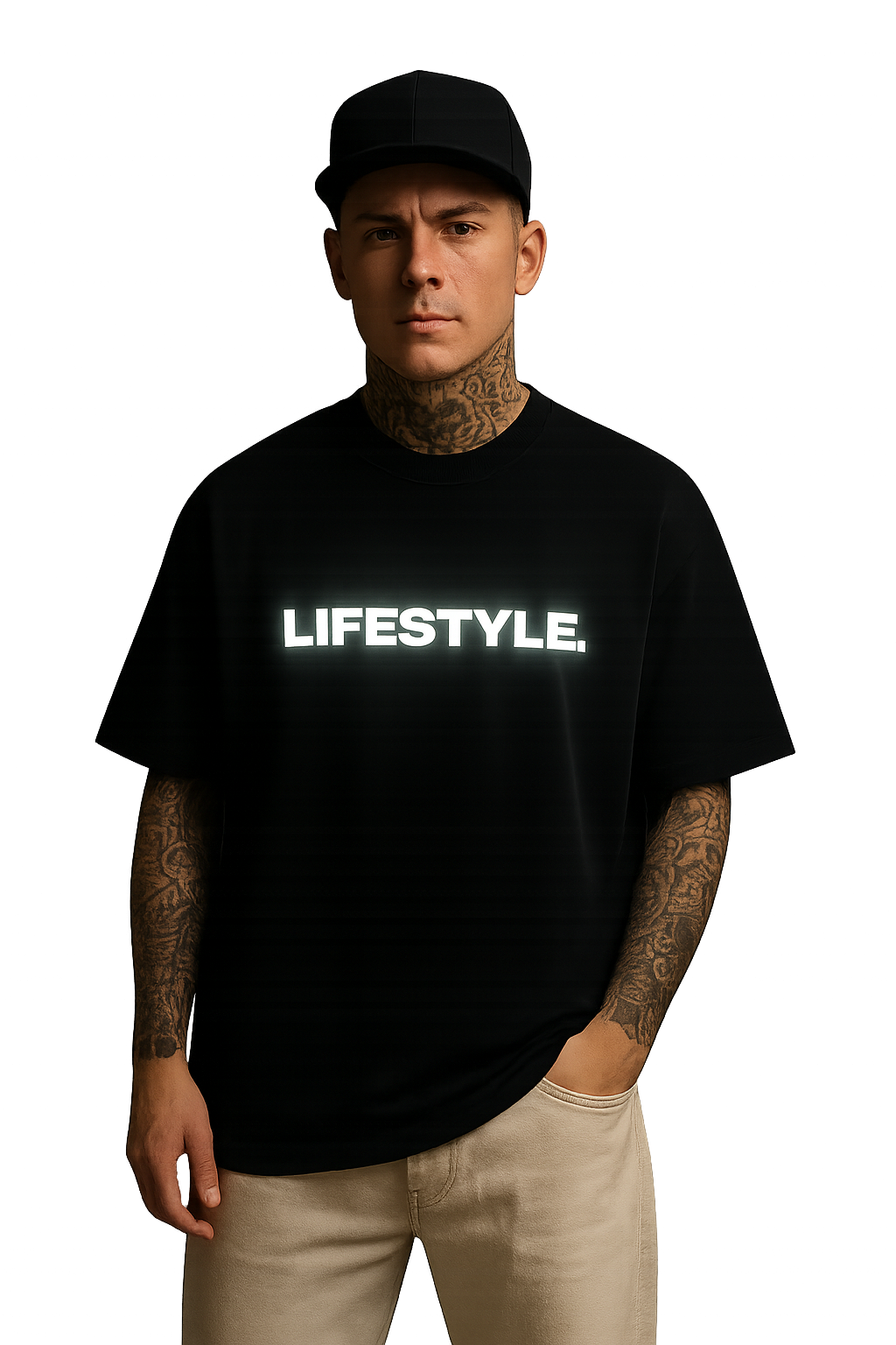 GLOW IN DARK OVERSIZED T-SHIRT