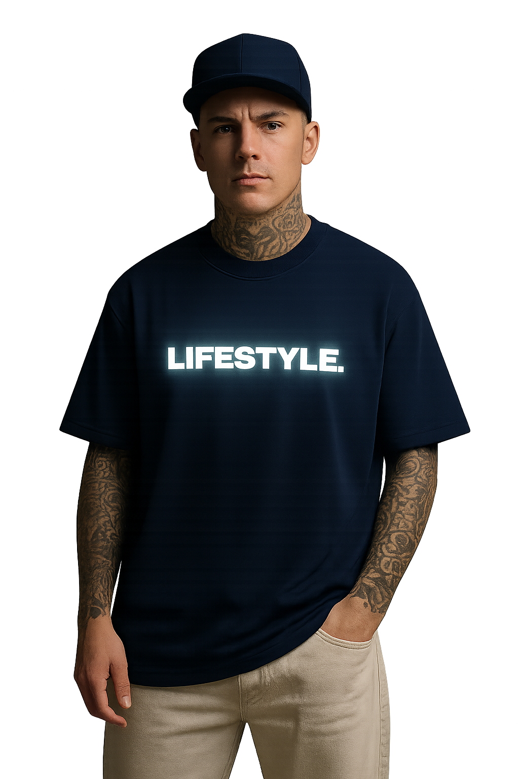 GLOW IN DARK OVERSIZED T-SHIRT